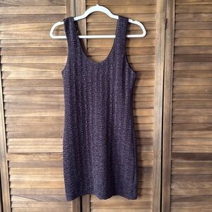 Ya Los Angeles size L purple ruched mini dress. Great condition